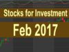 stocks for investments FEB 2017